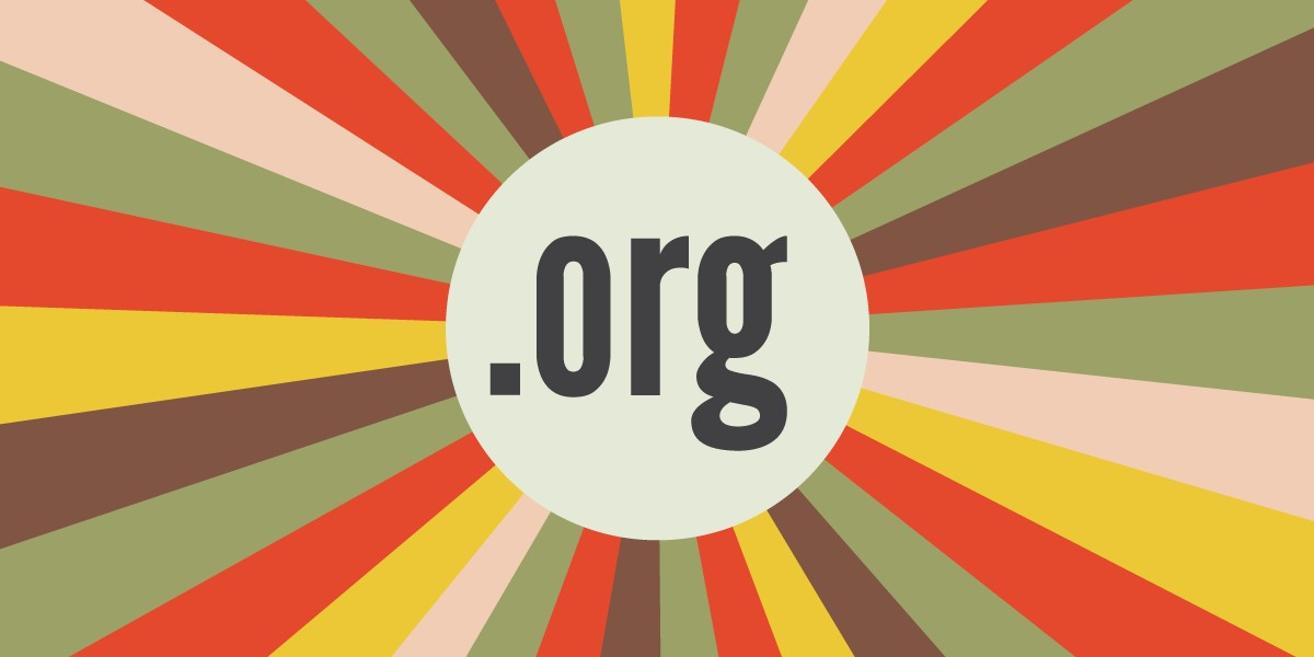 Nonprofits and NGOs rely on the .org top-level domain.