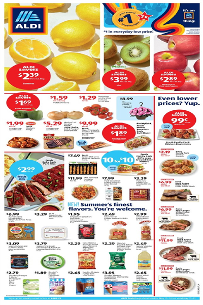 Aldi Weekly Ad Preview: (May 15 - May 21 2024)