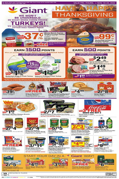 Giant Food Weekly Ad Preview: (October 8 - October 14 2023)