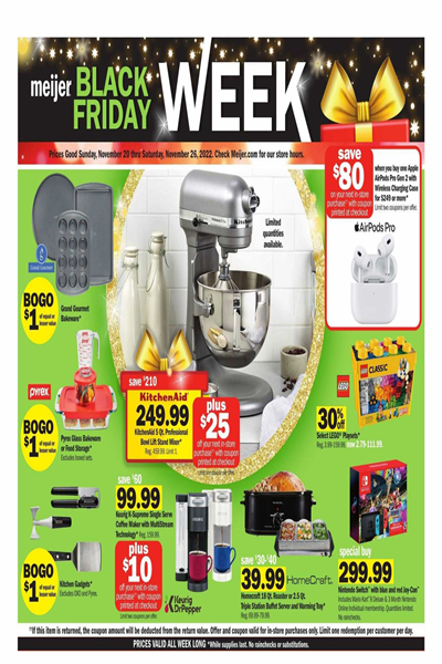 Meijer Weekly Ad preview: (October 29 - November 4 2023)
