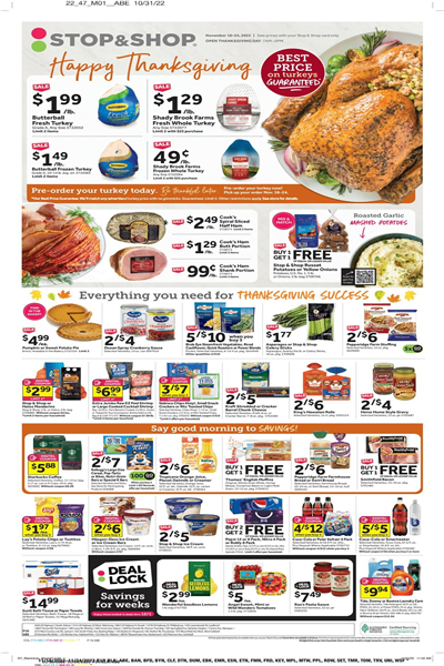 Stop and Shop Weekly Ad Preview: (October 8 - October 14 2023)