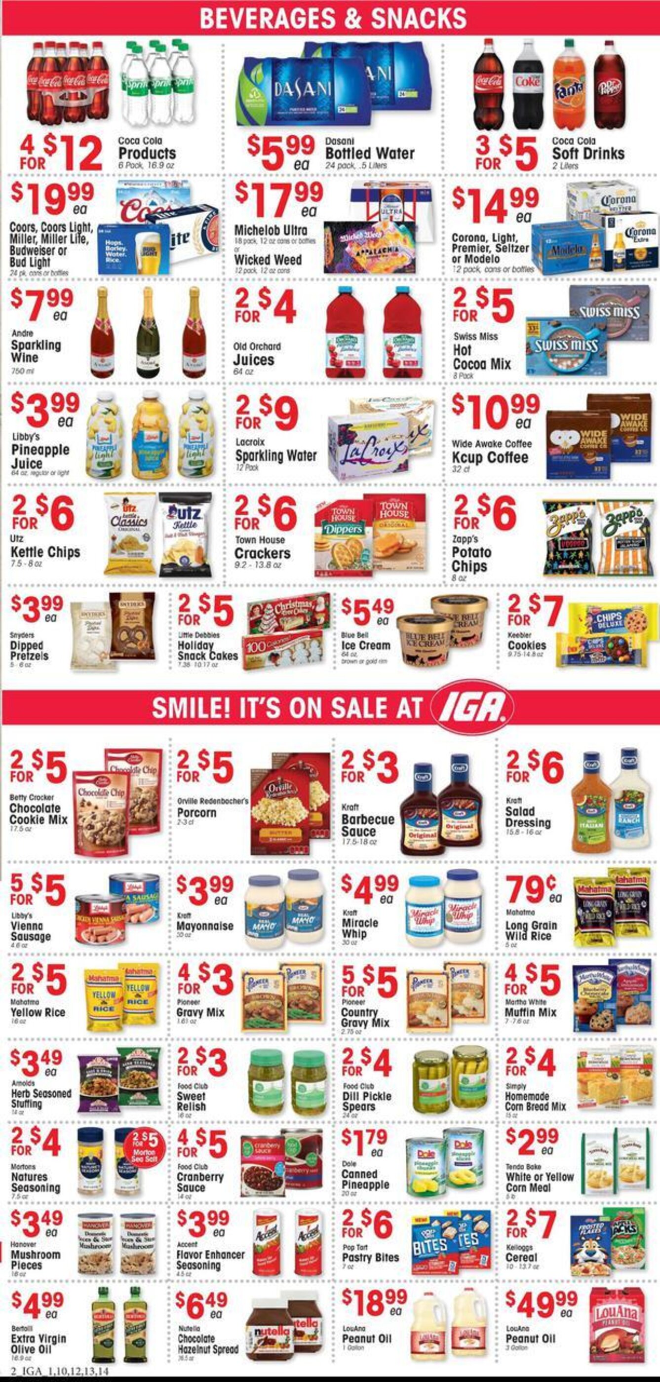 IGA Weekly Ad Preview: (October 4 - October 10 2023)