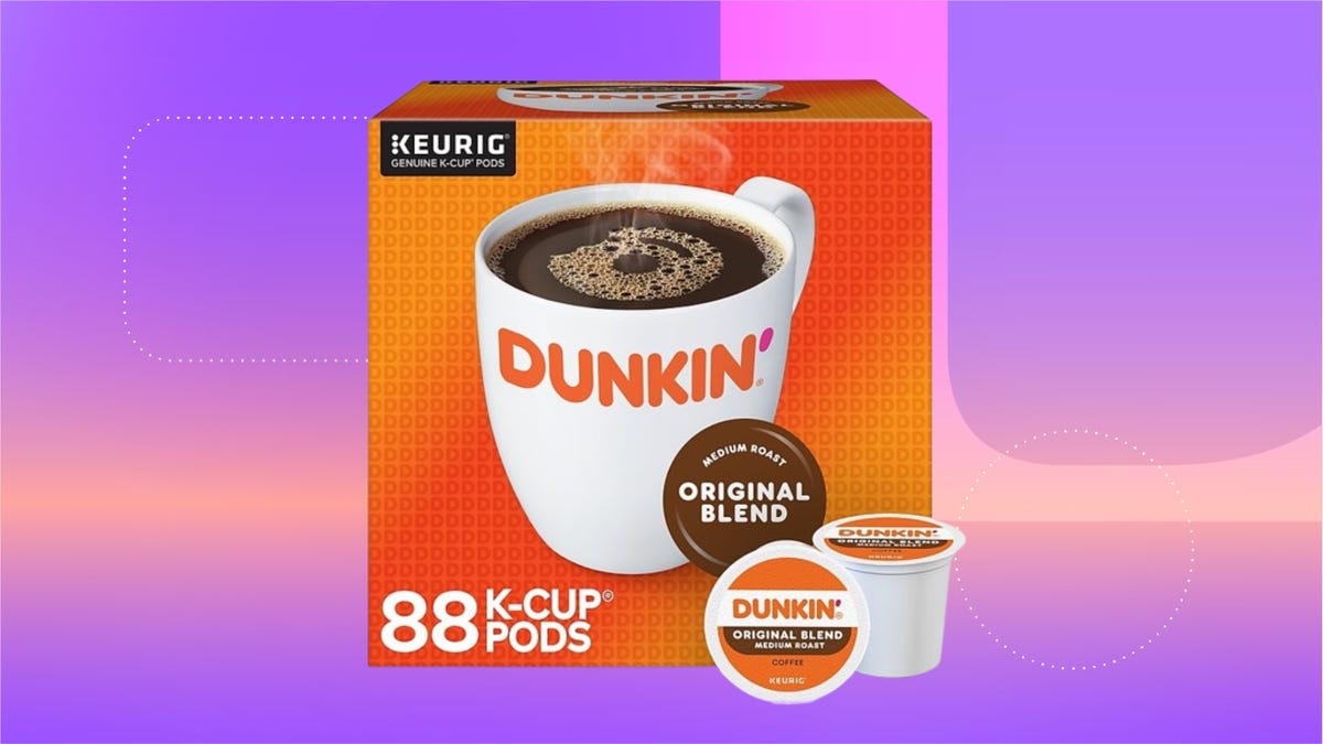 Box of Dunkin&apos; Donuts K-cups