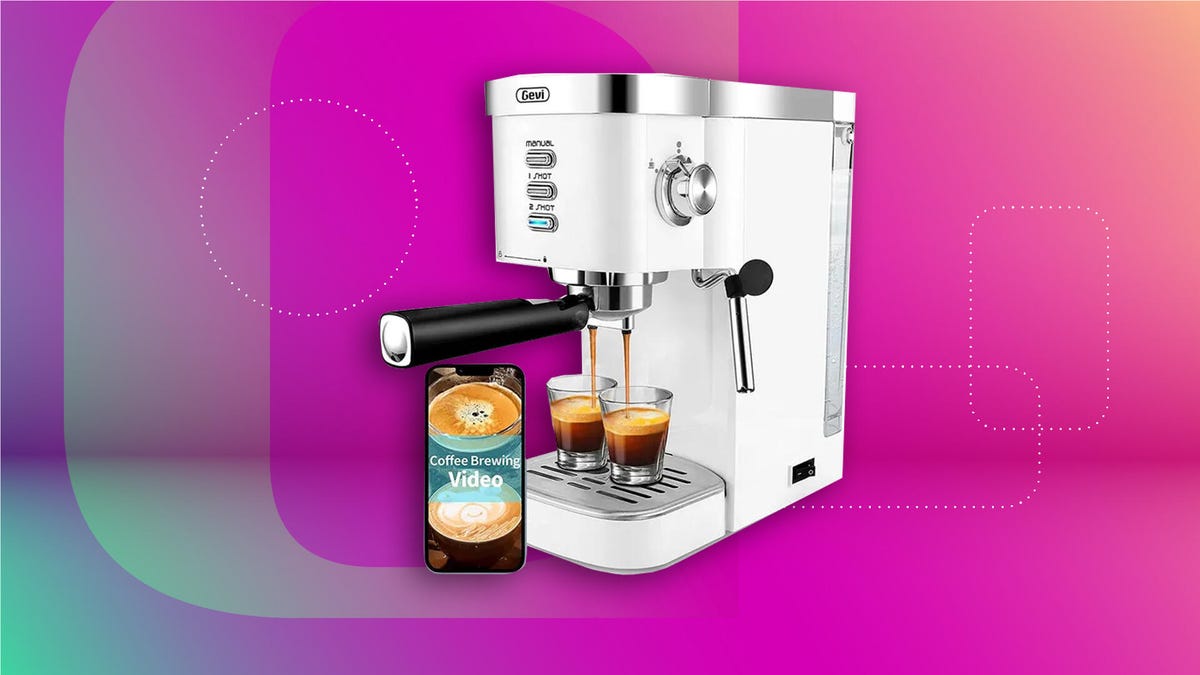Prime Day Deals on the Gevi espresso machine
