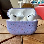 The Otterbox Core Series case for AirPods Pro is made of 50% recycled material