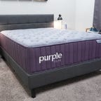 Front view of the Purple Rejuvenate mattress. 
