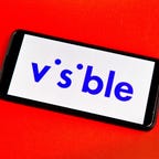 Visible logo on a phone