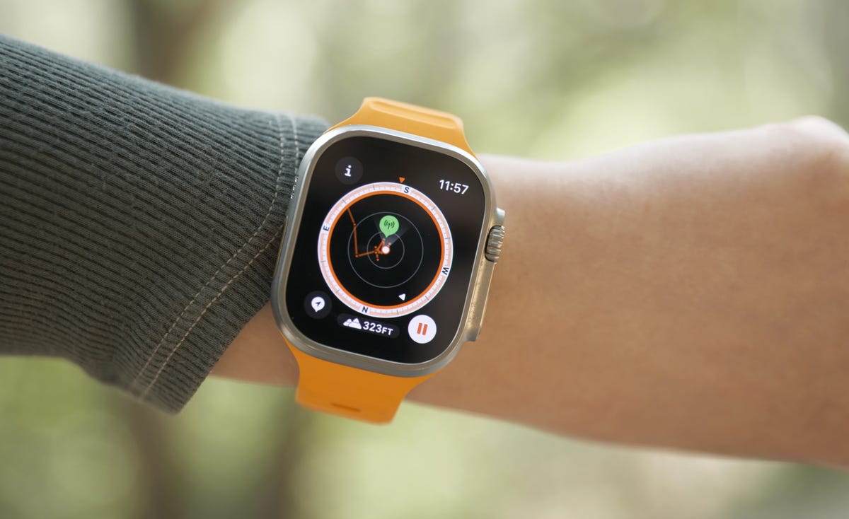 Apple Watch Ultra cellular waypoint