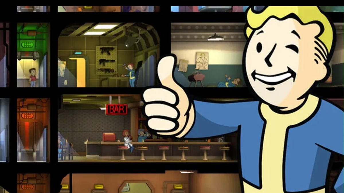 Fallout Shelter Thumbs Up Guy