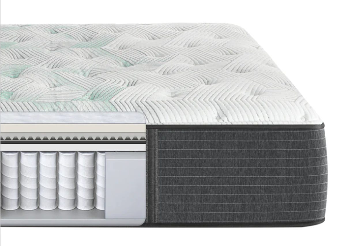 The inside layers of the Harmony Cayman mattress from Beautyrest