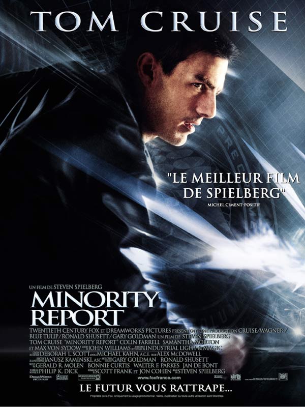 Minority Report de Steven Spielberg