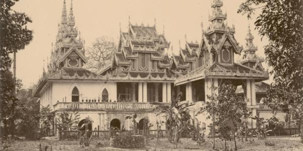 Buddhist Monastery in Myanmar