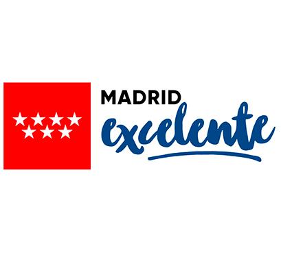 Logo with excellent Madrid text