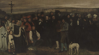 Au musée d’Orsay, un monumental chef-d’œuvre de Gustave Courbet retrouvera bientôt ses couleurs