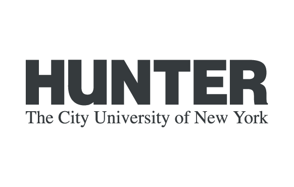 Hunter College gray logo