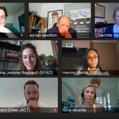 ACT speaks at the online conference on ‘Boosting sustainable film through international collaboration’