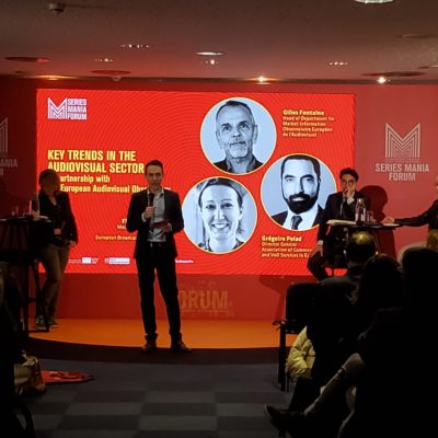 ACT speaks on ‘Key Trends in the Audiovisual Sector’ at the European Audiovisual Observatory panel, organised during the festival Séries Mania