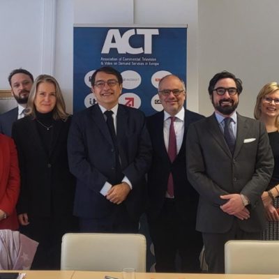ACT Board meets with with ERGA Chair and Vice-Chair