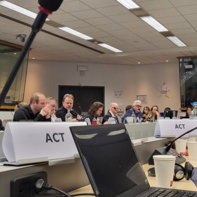 ACT takes part in the EC Hearing on online piracy of live content