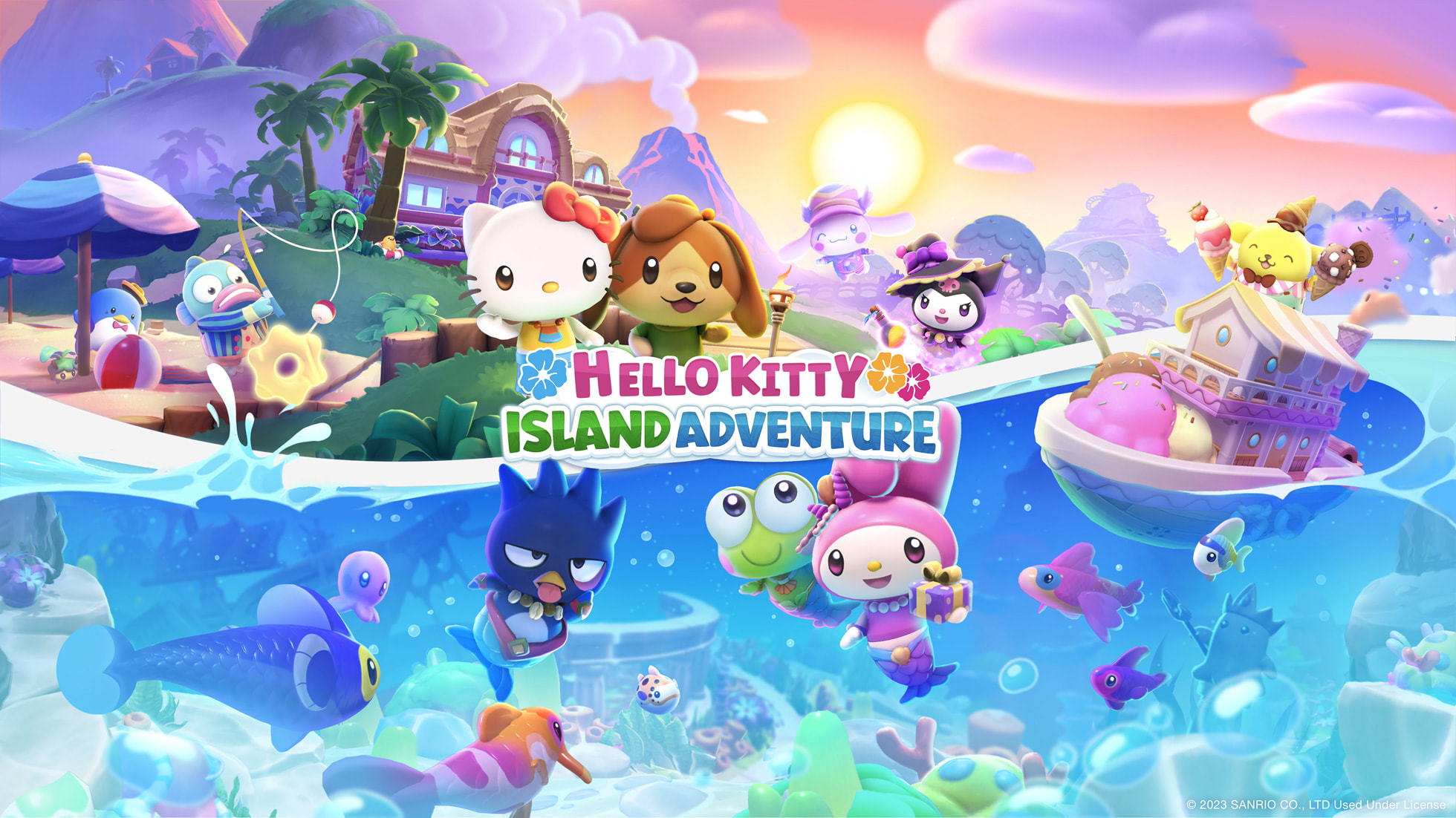 Hello Kitty Island Adventure auf Apple Arcade.
