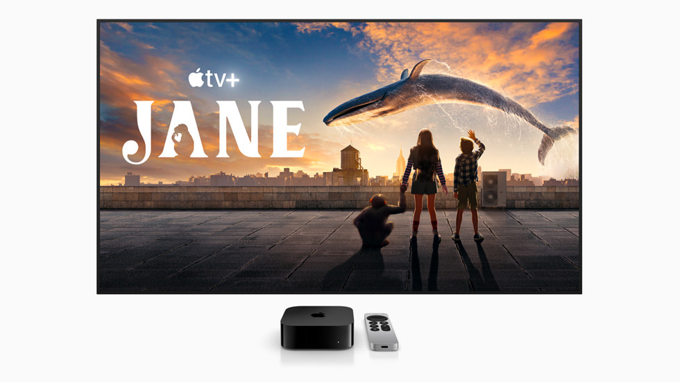 The Apple Original series Jane is shown with Apple TV.