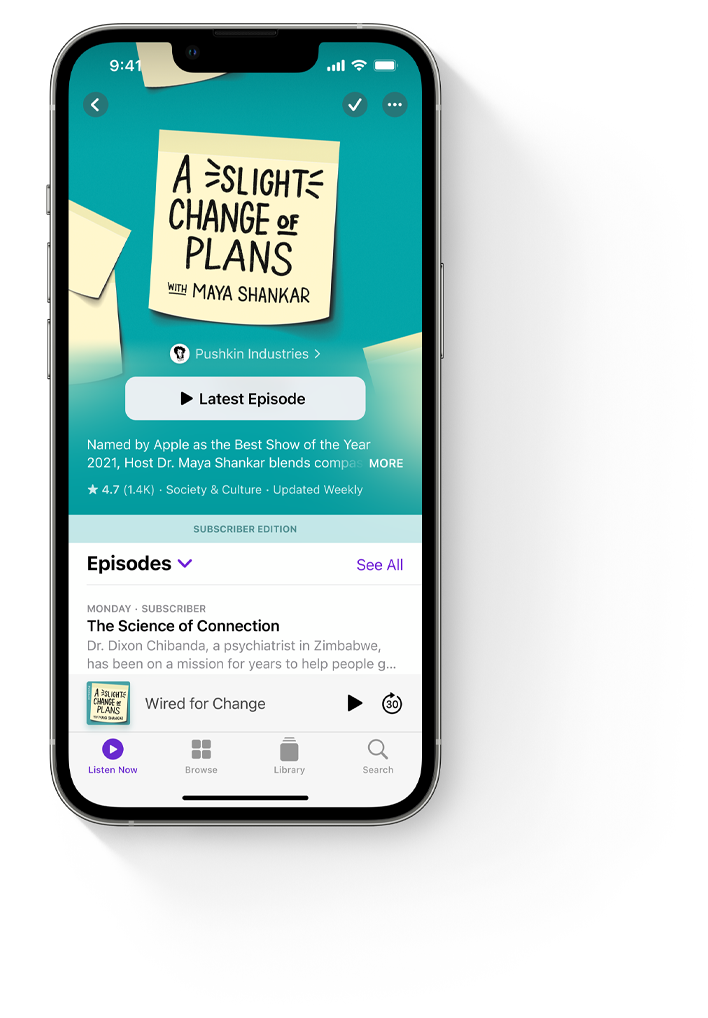Apple Podcasts iPhone