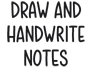 Draw and handwrite notes with Apple Pencil