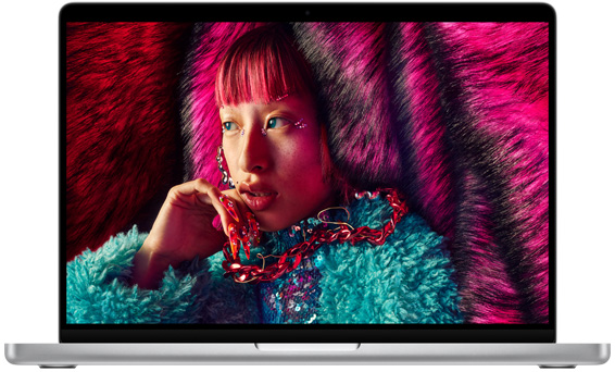 MacBook Pro 14 inch, hiển thị màn hình Liquid Retina XDR