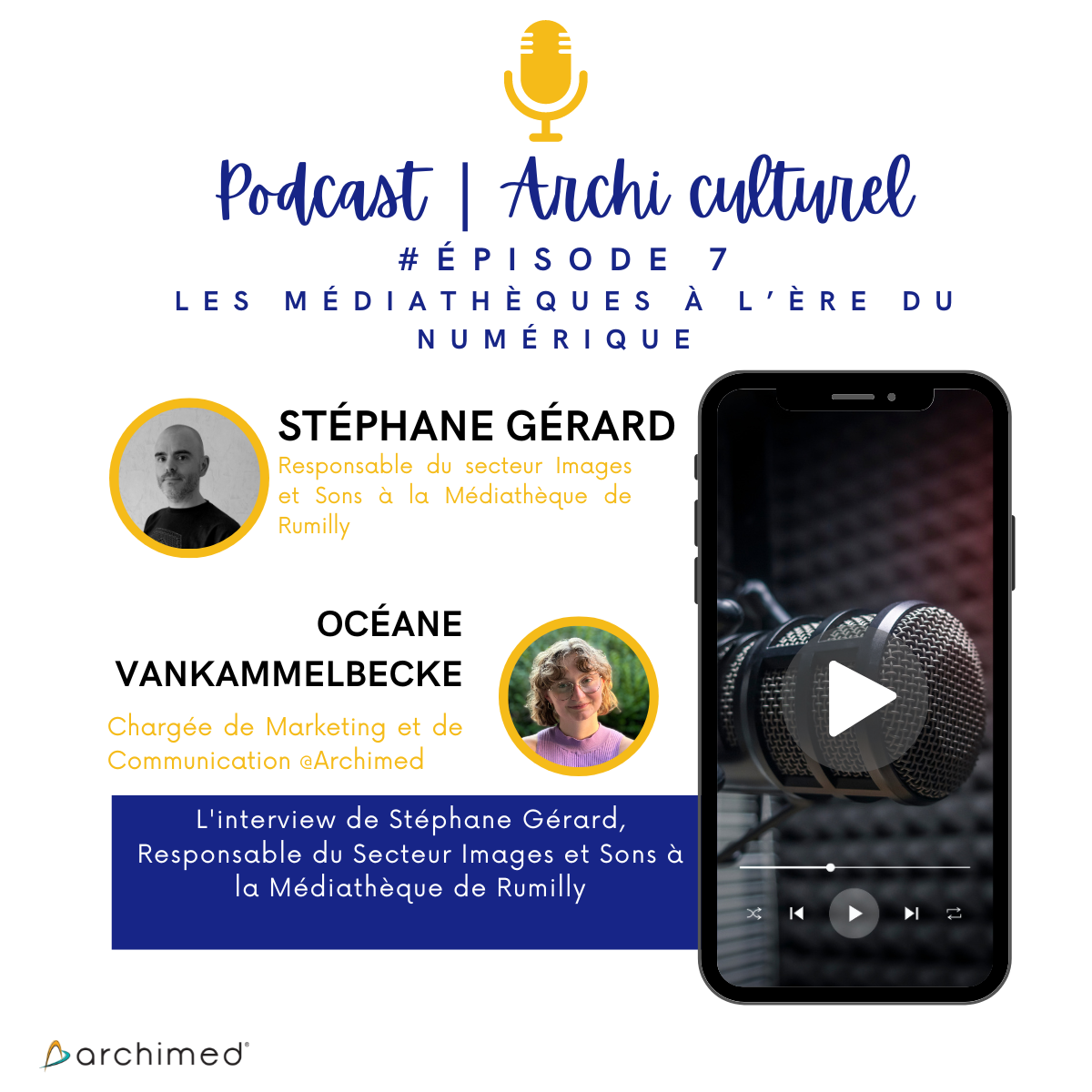 Podcast n°7 : Valoriser les médiathèques à l'ère du numérique ! | 