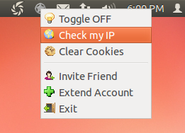 Check My IP address