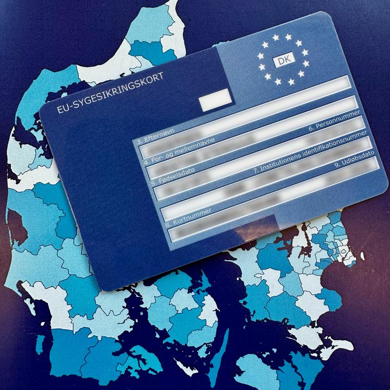 Det blå EU-sygesikringskort