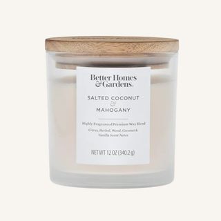 Salted Coconut and Mahogany Candle