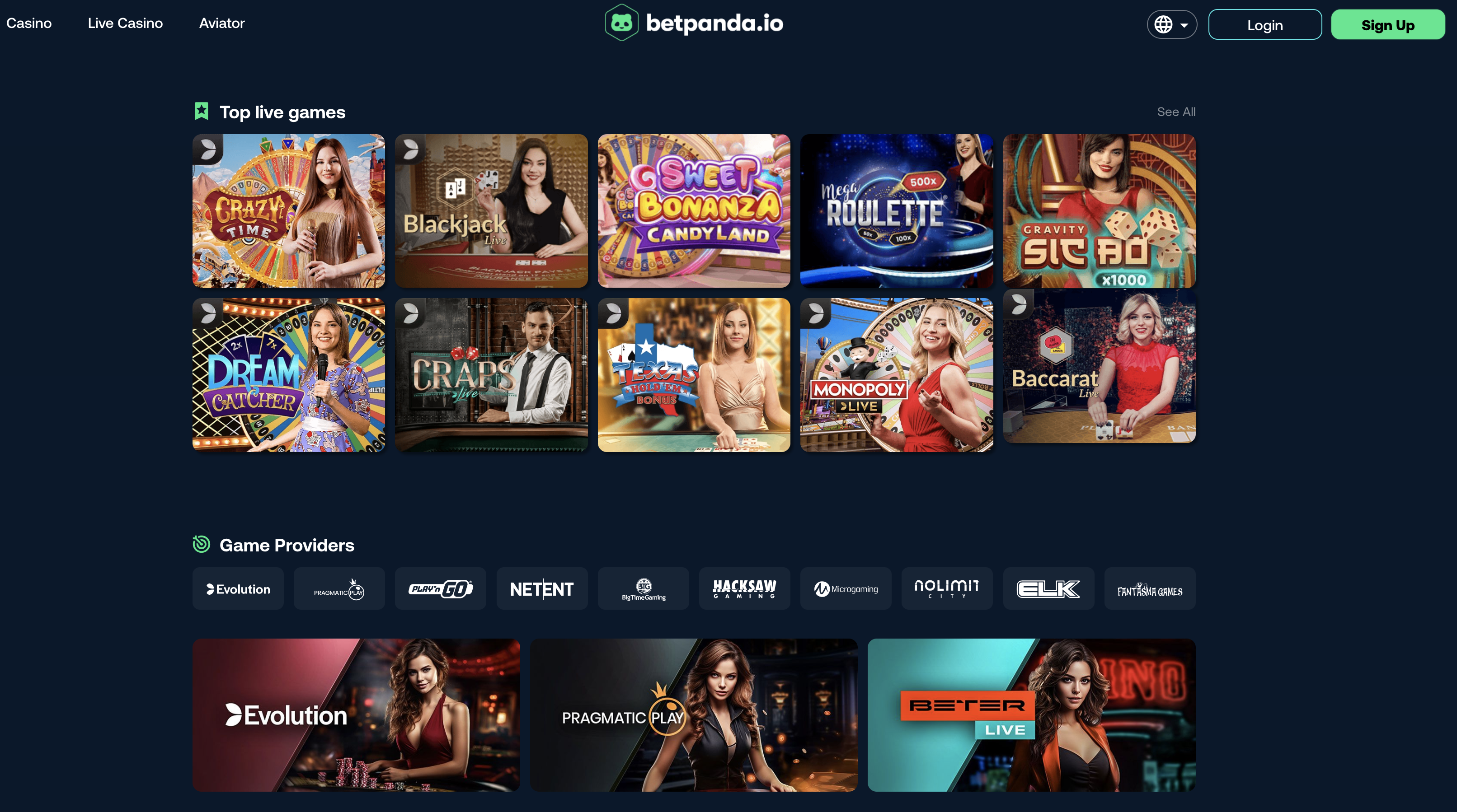Betpanda screenshot
