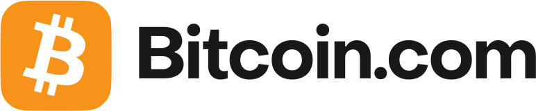Logo van Bitcoin.com