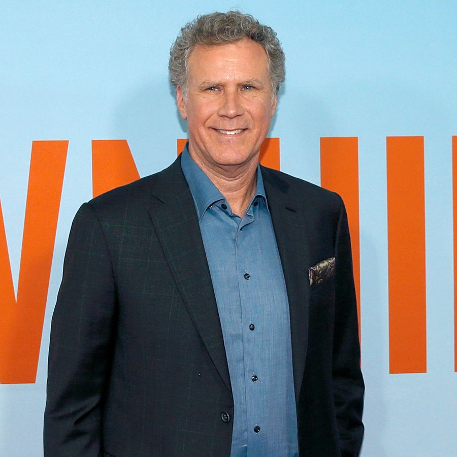 Will Ferrell on Red Carpet in Black Suit