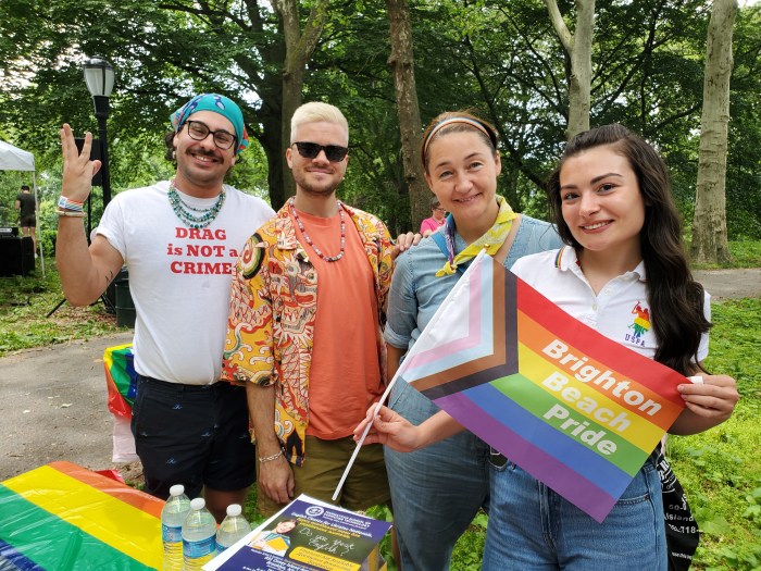 It was all smiles at the annual GayRidge pride event on June 2.