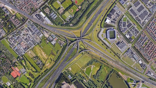 Aerial image of Zuid-Holland, Netherlands