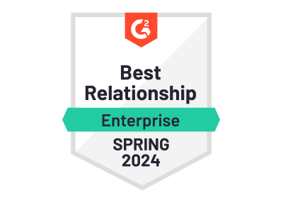 Best Relationship Enterprise Spring 2024 Image