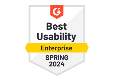 Best Usability Enterprise Spring 2024 Image
