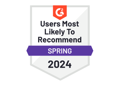 Users Most Likely to Recommend Spring 2024 Image