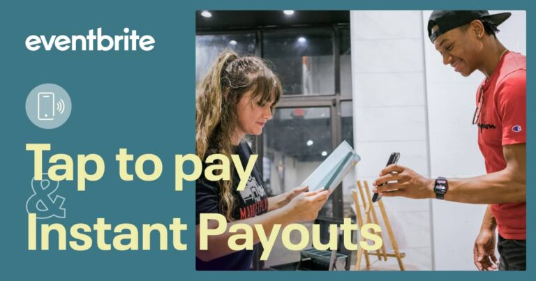Tap to Pay Instant Payouts Eventbrite