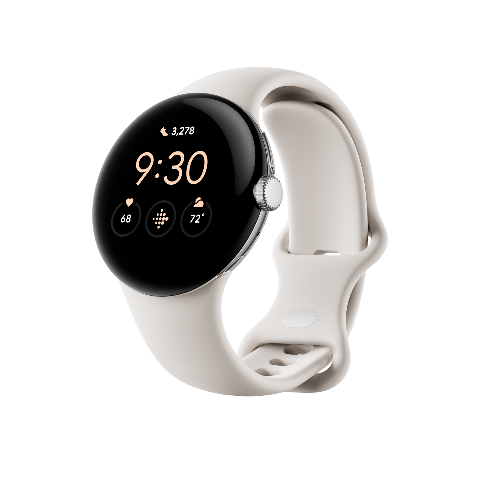 Google Pixel Watch Active Band (Chalk) - Small & Large