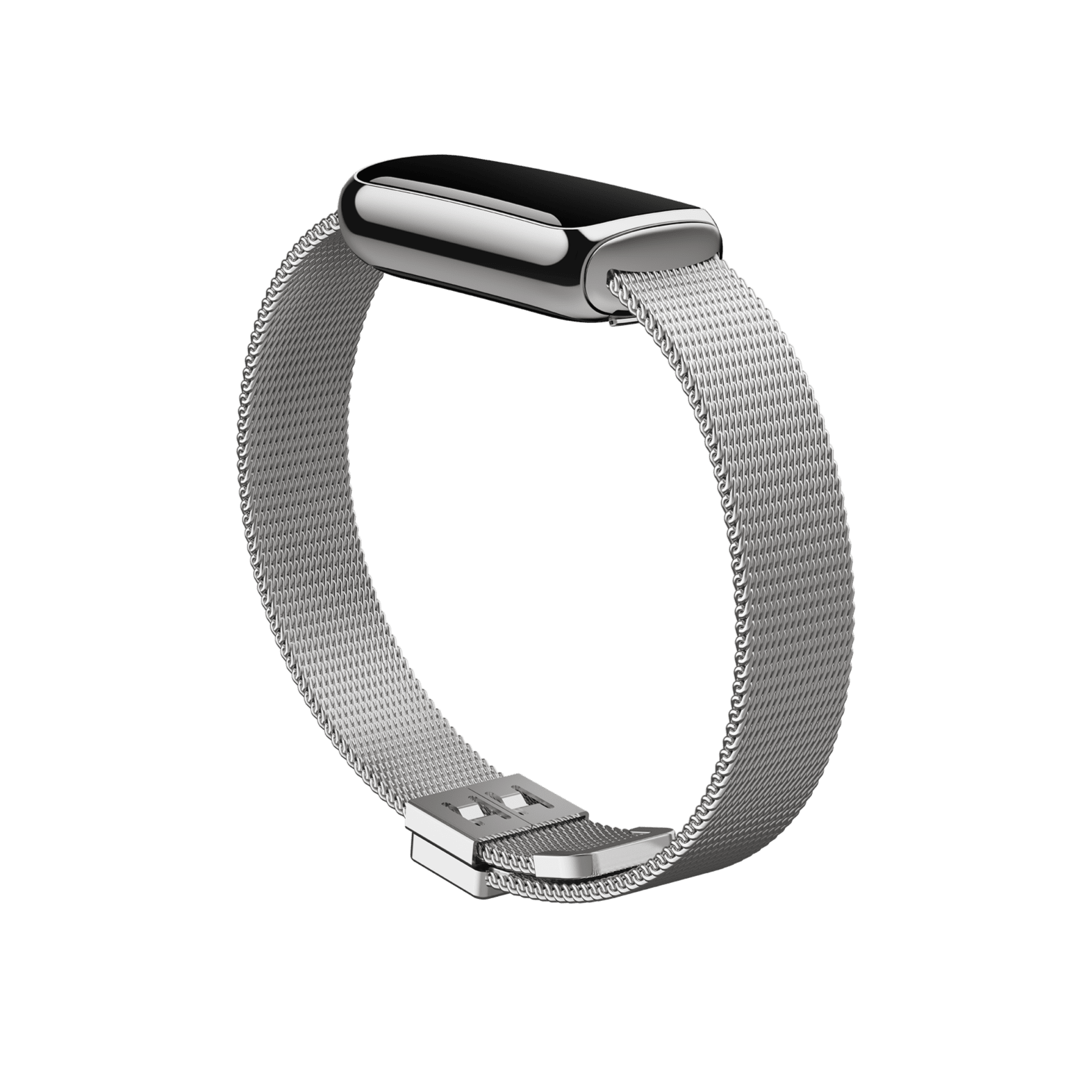 Metallgeflecht-Armband für Luxe (Edelstahl Platin)