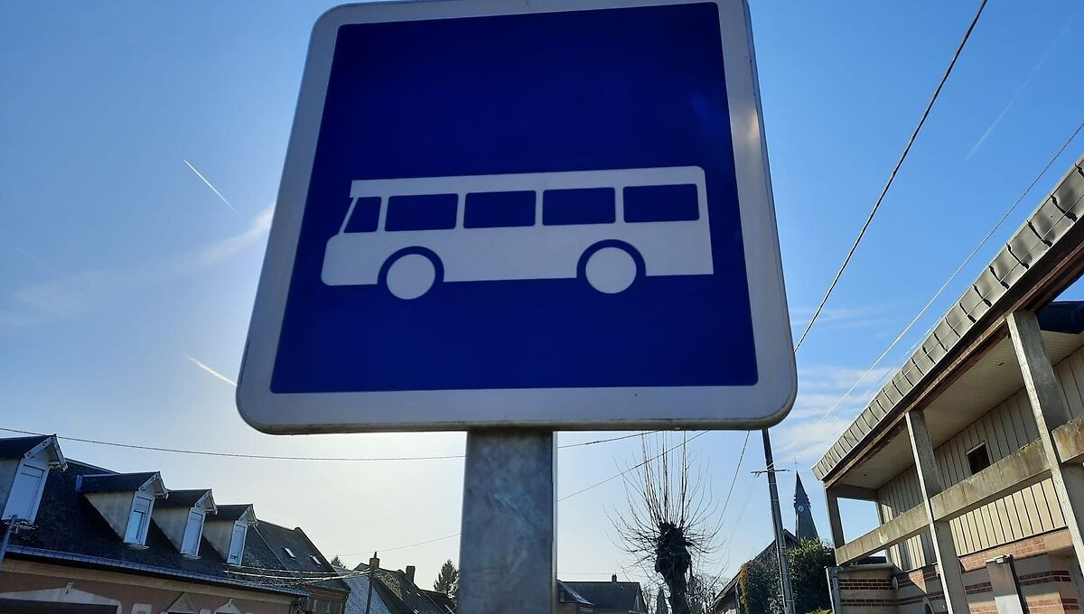 Panneau transport scolaire (photo d'illustration)