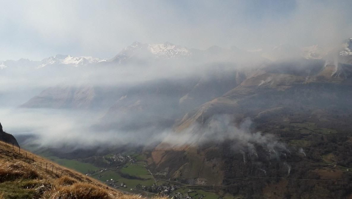 Les feux pastoraux ont été moins nombreux cette année dans les Pyrénées-Atlantiques.