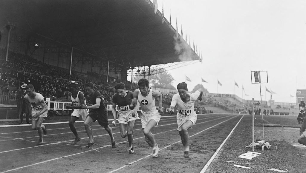 Le 1500m hommes des Jeux olympiques 1924