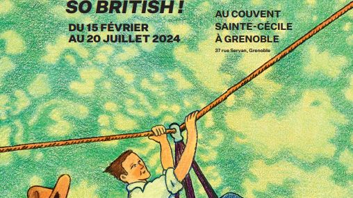 Exposition Glen Baxter So British jusqu'au 20 juillet 2024 au Couvent Ste Cécile à Grenoble