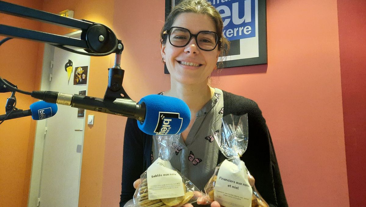 Amandine Develey, des biscuits Mon P'tit Sablé à Villeneuve-sur-Yonne