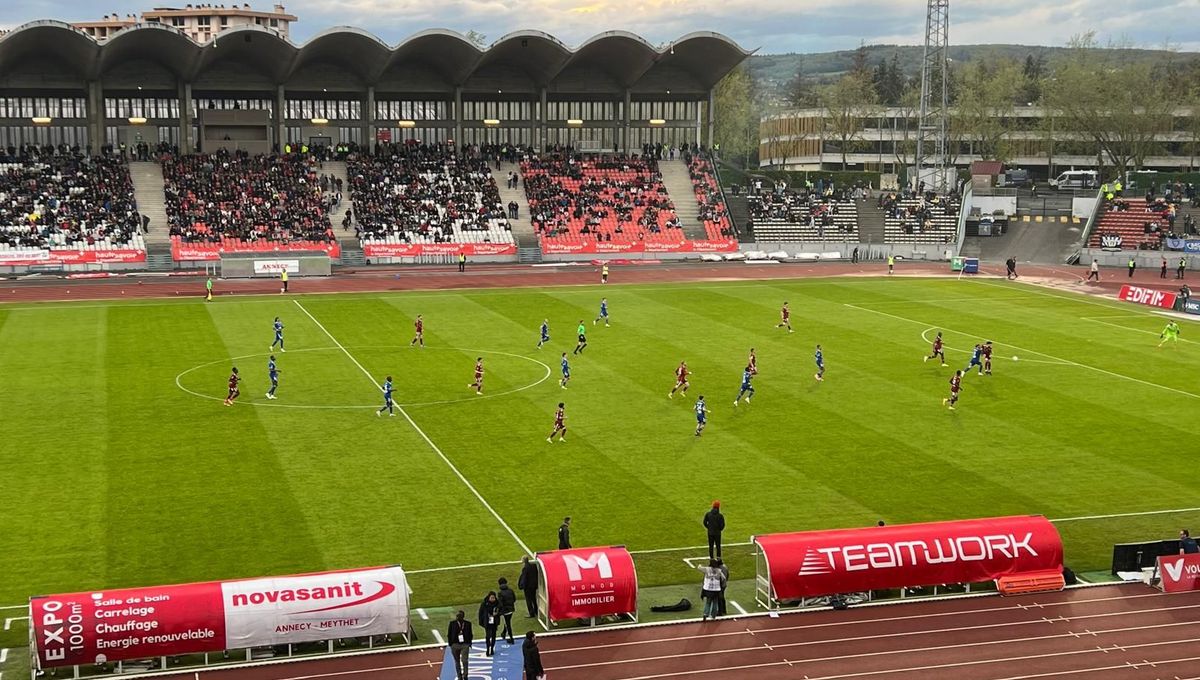 Ligue 2 - Sur sa pelouse, le FC Annecy a dominé Bastia lors de la 34e journée de championnat.