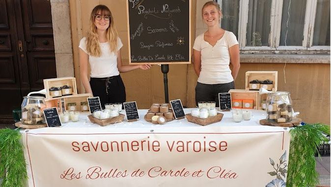 Les bulles de Carole et Cléa, savonnerie artisanale au Val